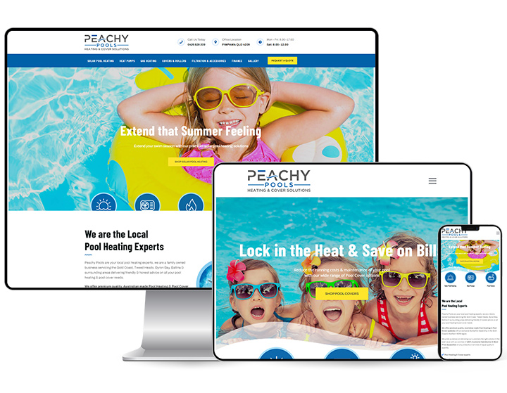 Peachy-Pools-Web-Design-Portfolio