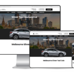 Melbourne Silver Taxi Cab