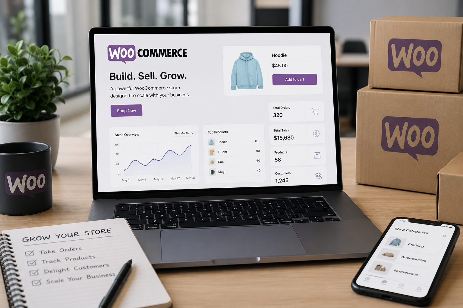 Build a WooCommerce Store That Can Take Orders, Track Products and Grow Without Platform Lock In
