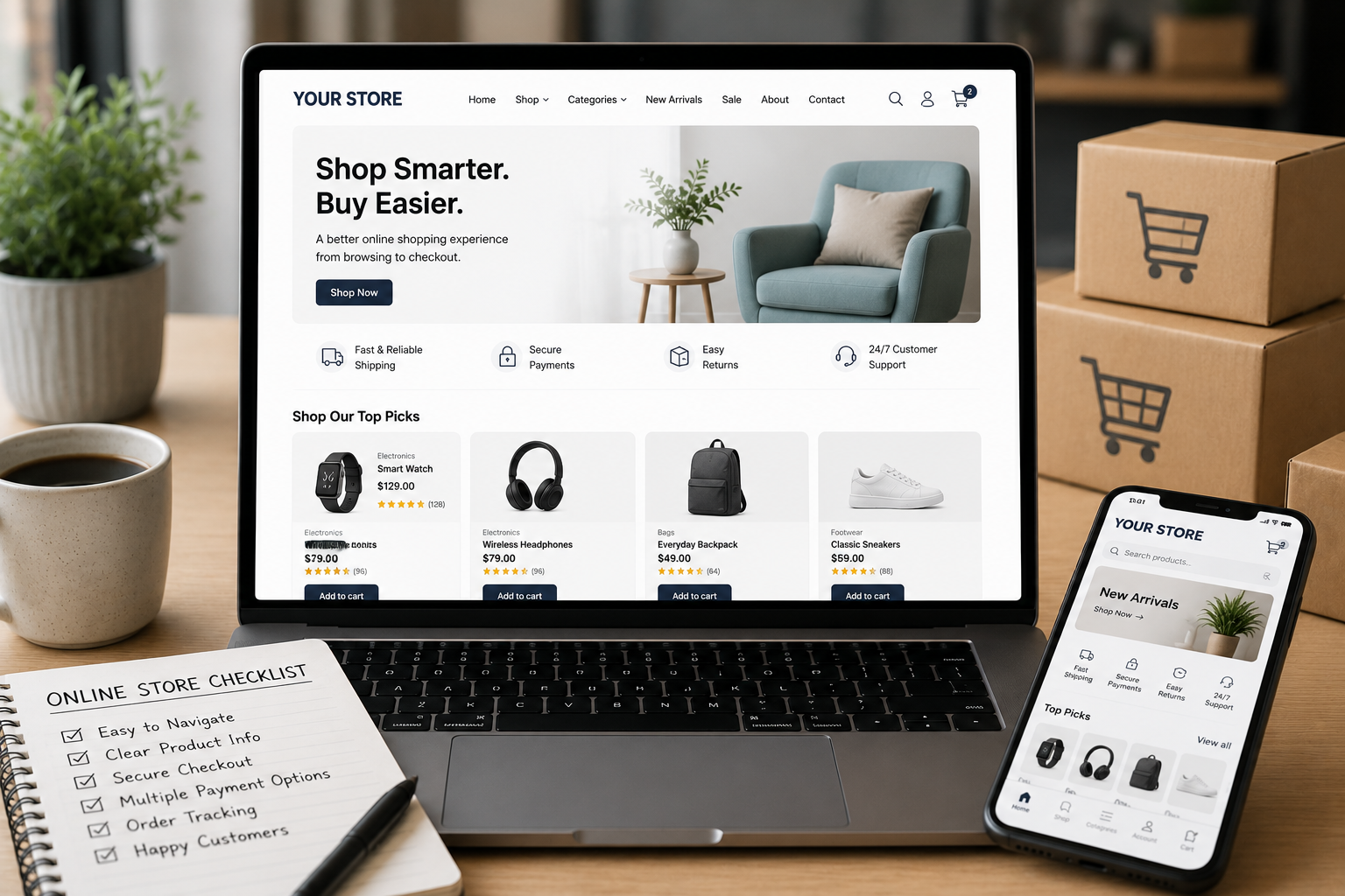 Your Online Store Should Do More Than Look Good, It Should Make Buying Feel Easy